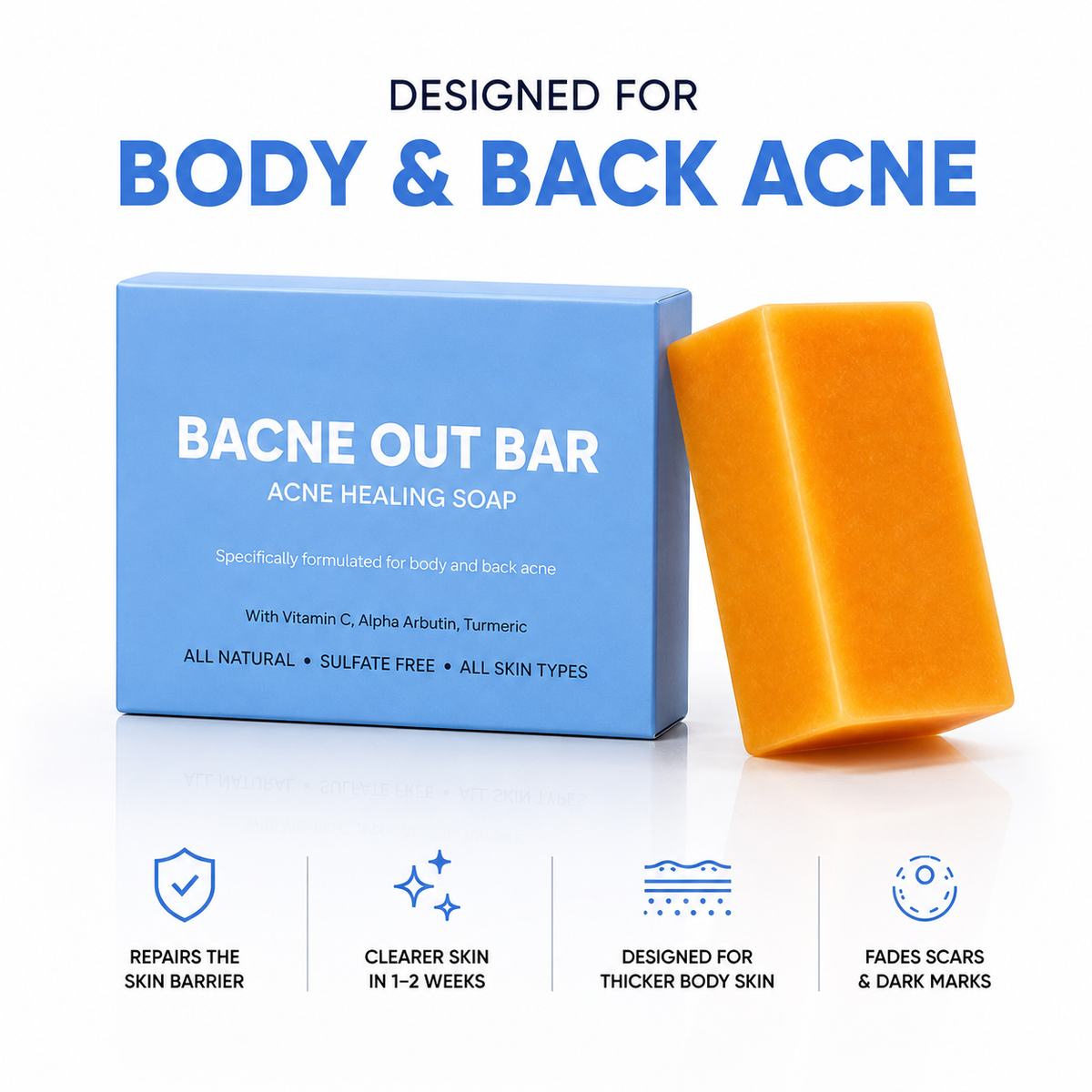 Dolyne™ ClearBack Bar