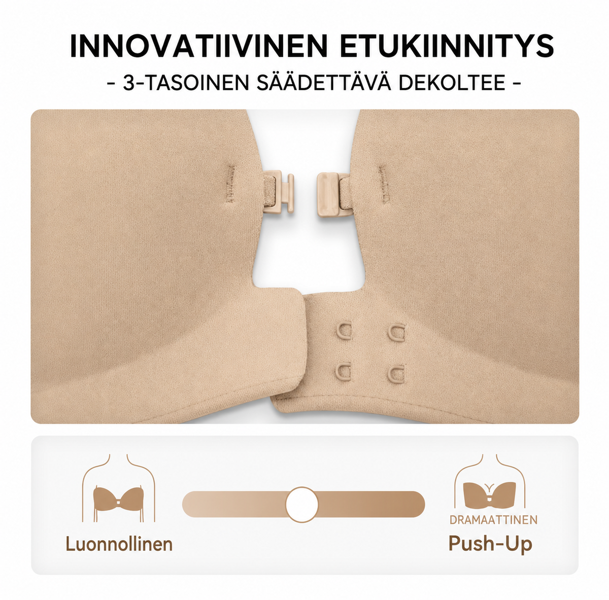 Push-up-rintaliivit 24/7 Lift